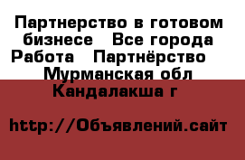 Партнерство в готовом бизнесе - Все города Работа » Партнёрство   . Мурманская обл.,Кандалакша г.